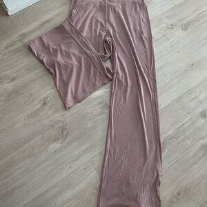 lululemon athletica Wide Leg Pants in Dusty Rose